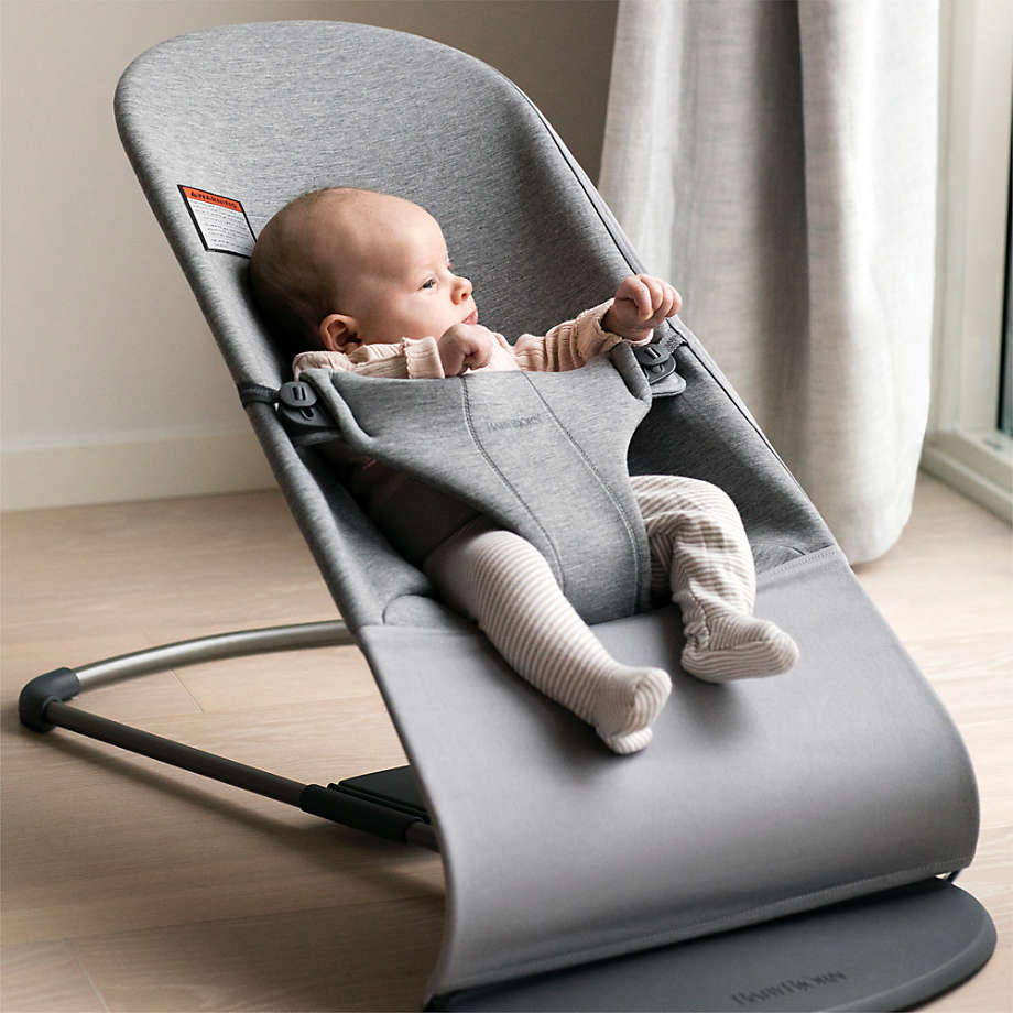 BABY BJÖRN Bouncer Bliss 3D Jersey Light Grey Infant Bouncer Chair