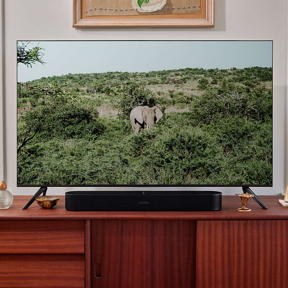 Sonos Beam (Gen 2) Black Smart Soundbar + Reviews | Crate & Barrel