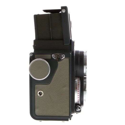 Rollei Baby Rolleiflex 4X4 Medium Format TLR Camera, Gray