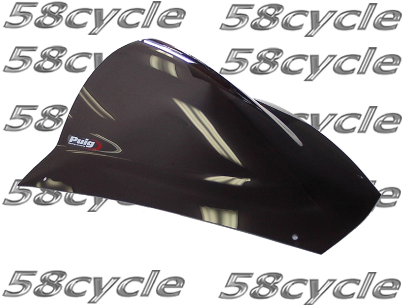 2002-2005 Kawasaki ZX12R Puig Racing Dark Smoke Double Bubble