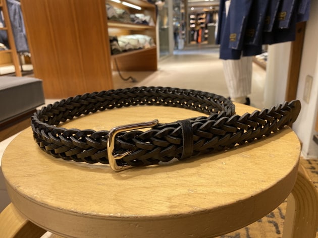 WhitehouseCoxホワイトハウスコックス・メッシュベルト英国製30/75 WhitehouseCox【ホワイトハウスコックス】レザーメッシュベルト P1127