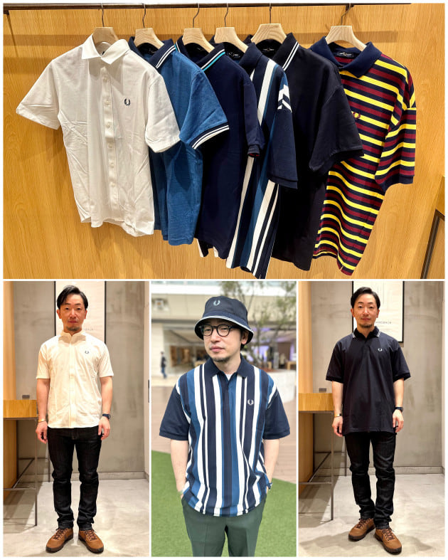 サイズ徹底解剖】FRED PERRY 別注 ポロシャツ 〜サイズチャート付き