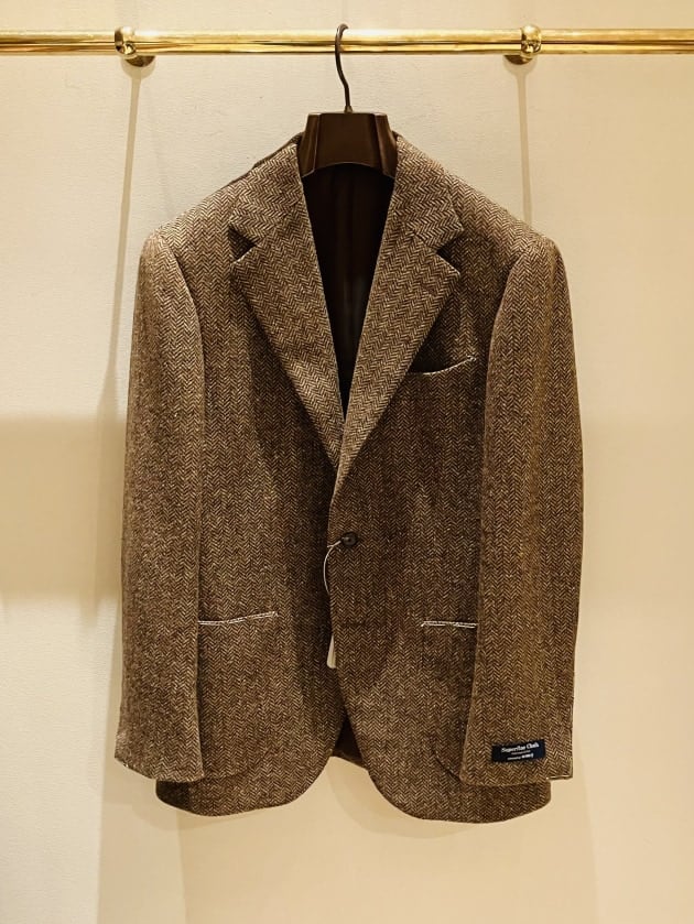 BEAMS F / CAMPORE ヘリンボーン ジャケットのご紹介①｜ビームス