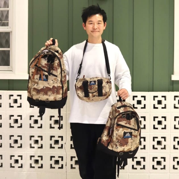 本日発売！チョコチップカモフラージュ柄のグレゴリー！！｜ビームス