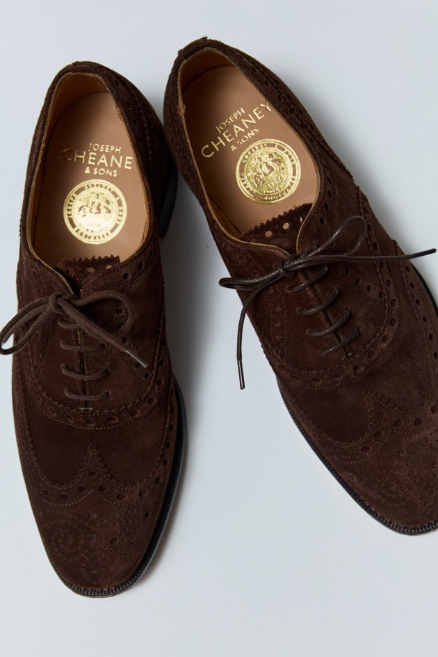 先見せエーダブ〜〈CHEANEY〉スエードフルブローグ〜｜BEAMS F