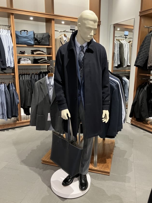 BEAMS HEART】定番ウールステンカラーコート｜BEAMS HEART（ビームス