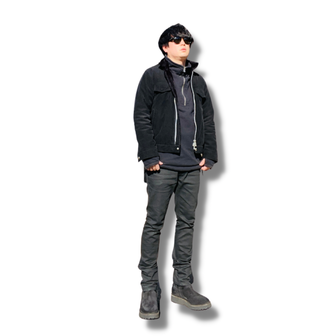 takastyleワードローブ 10】 nonnative WORKER BOA JACKET COTTON CORD