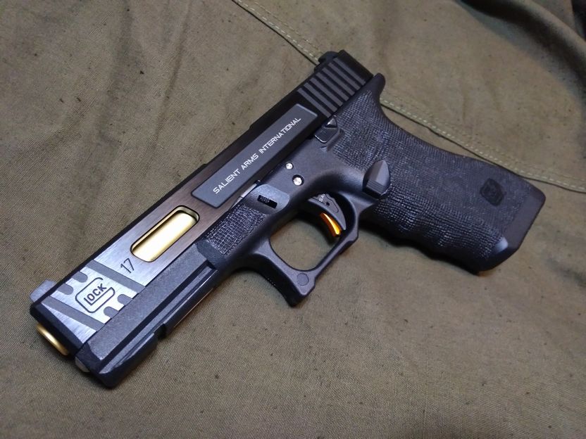 SAA Glock17 SAIカスタム レビューです！ - せんばやまのたぬきちのブログ