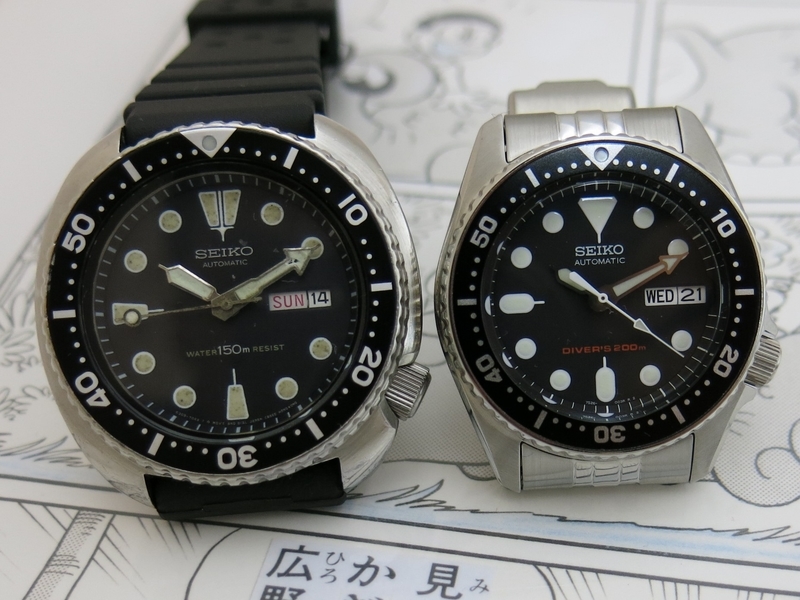 SEIKO 7S26-0030 SKX013K2 black boy, boy's（レビューその2：他