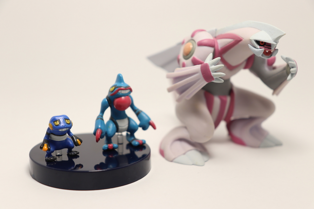 レビュー】立体ポケモン図鑑 DP 02 「CAPSULE 5 グレッグル ドクロッグ