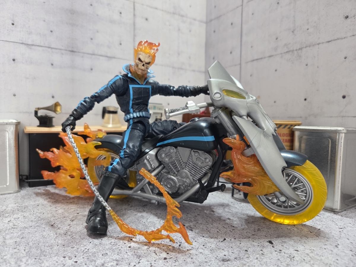 レビュー マーベルレジェンド【ダムネーション版カラー！】ゴースト