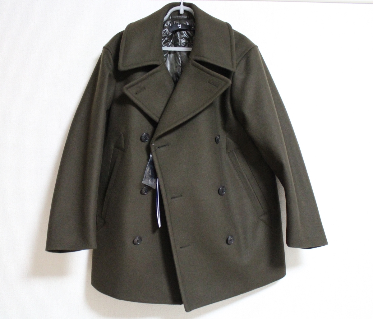 UNIQLO + J 2021 AW 「ウールブレンド オーバーサイズピーコート」購入