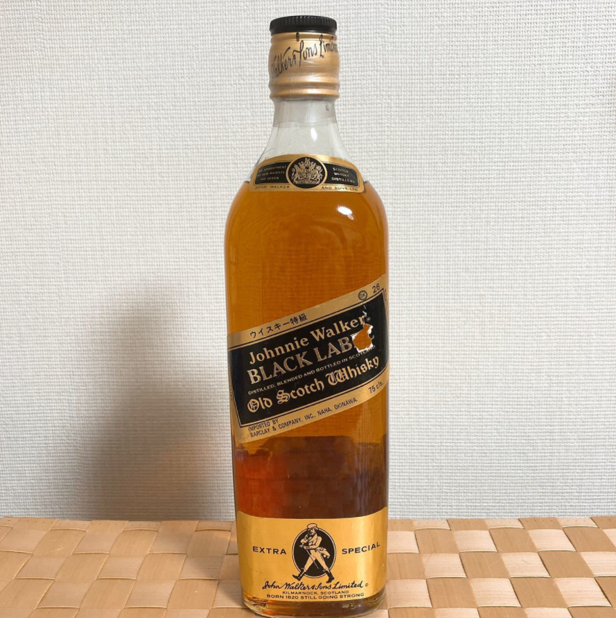 古酒】ジョニーウォーカーブラックラベル12年（ジョニ黒）の年代判別法