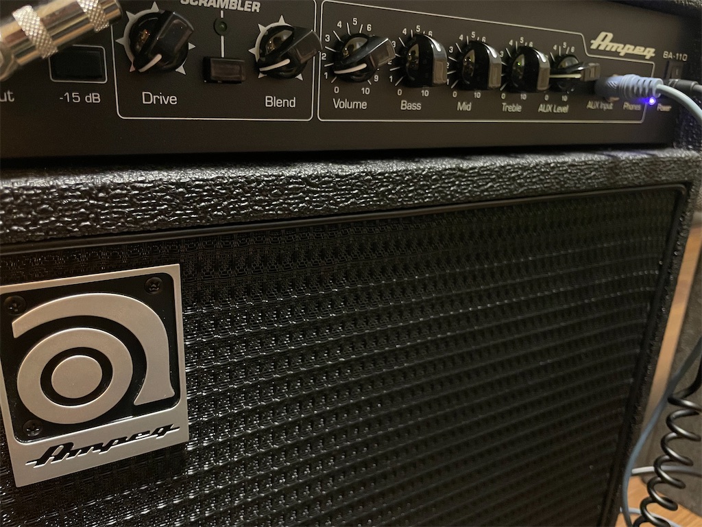 ampeg BA-110 v2修理: 原因究明編 - ビッグマック3つください