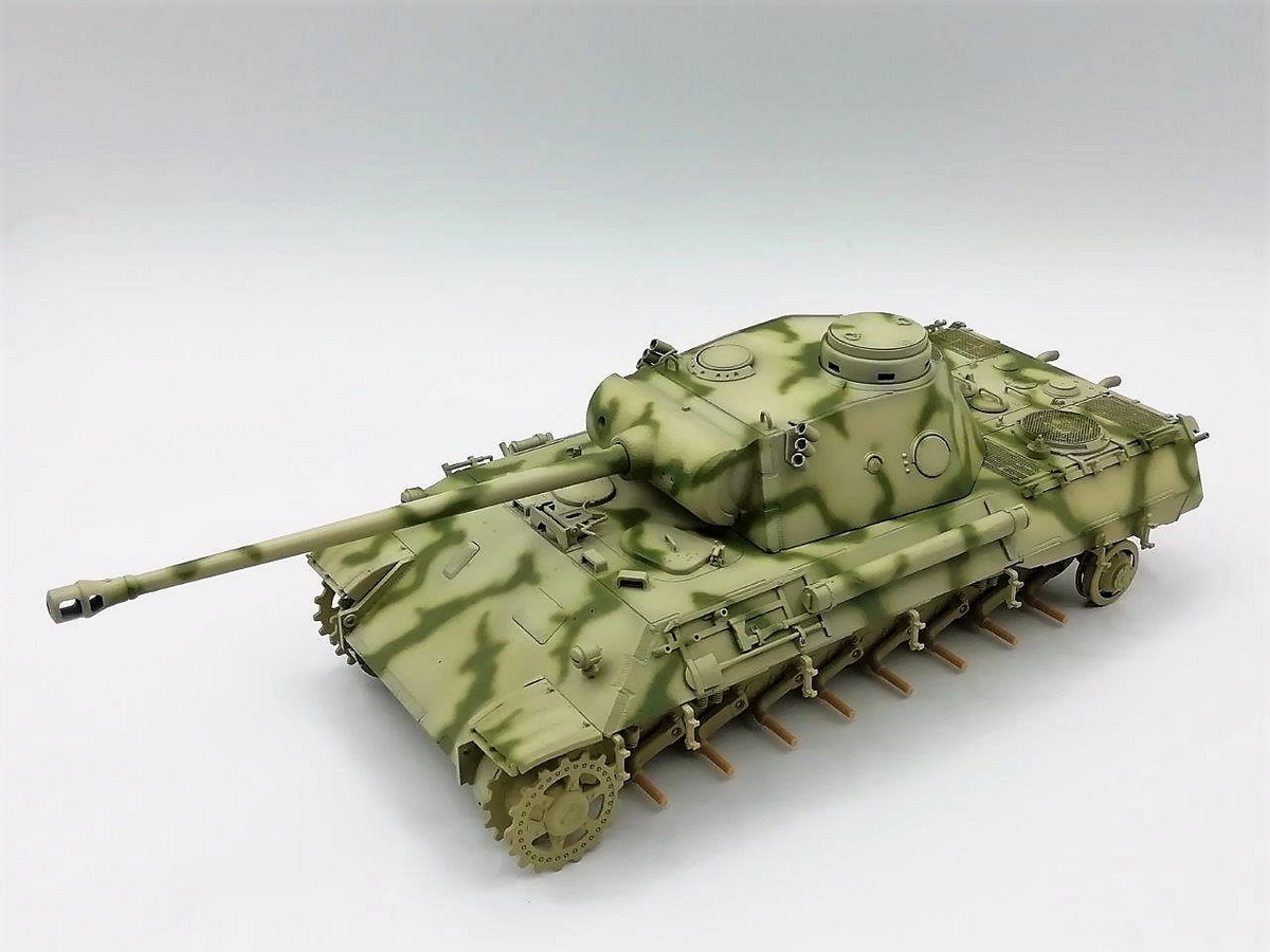 ドイツ戦車の3色迷彩塗装手法 - プラモDEブログ