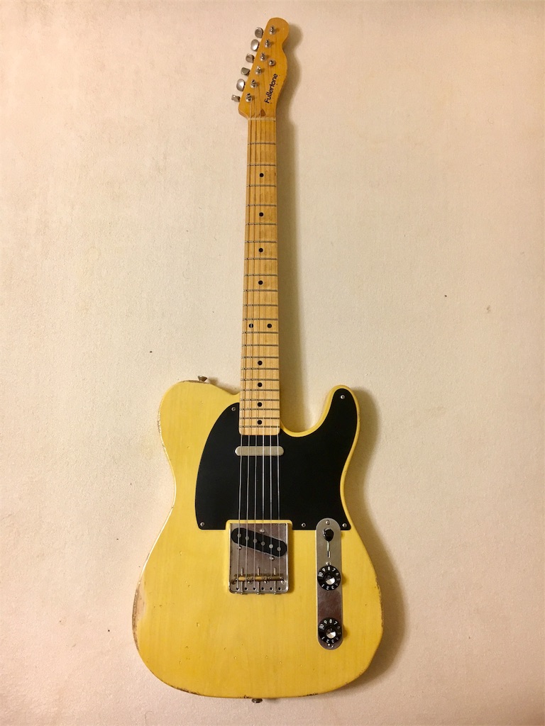 Fullertone Guitars TELLINGS 52 1P Ash Rusted Butter Scotch Blonde