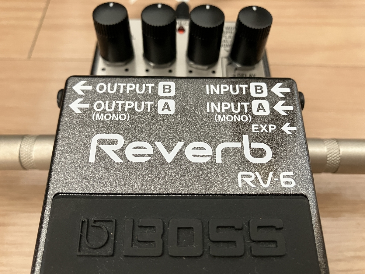 ディレイ搭載の便利なリバーブ】BOSS RV-6 Reverb【Review/レビュー