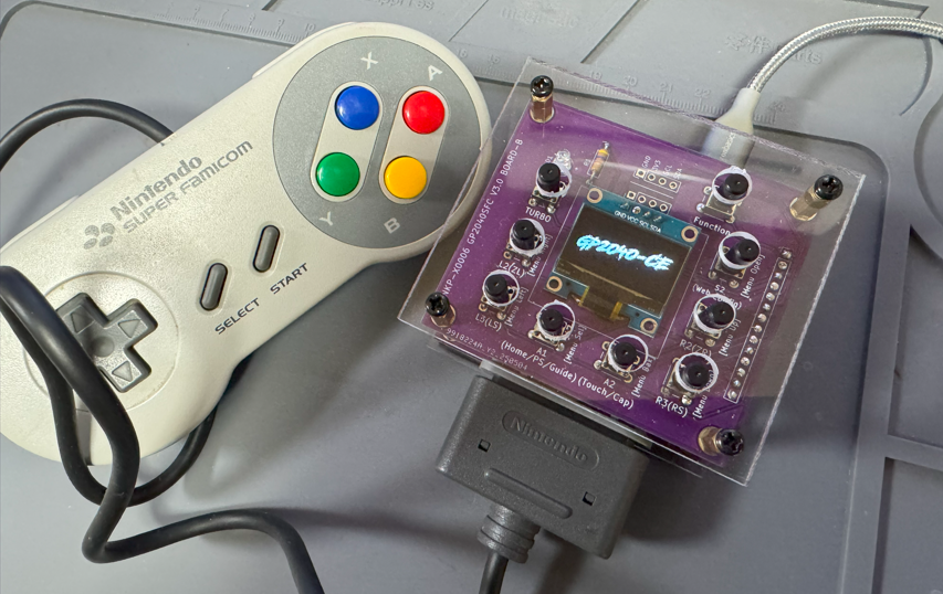 GP2040-CEで最強のSNESパッド to USBコンバーターを作った - きよくら