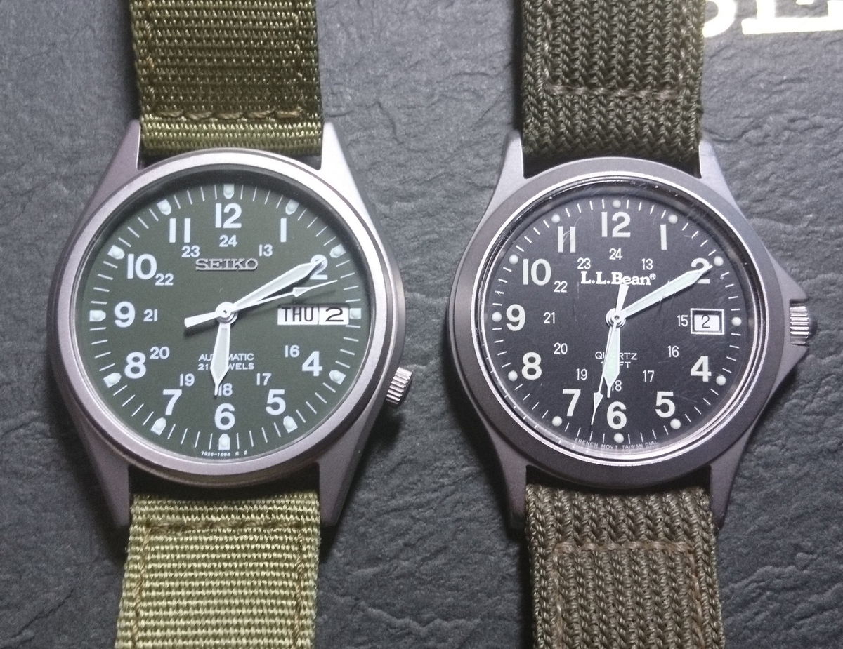 L.L.bean Field Watch 90´s】アウトドアブランド × ミリタリーウオッチ