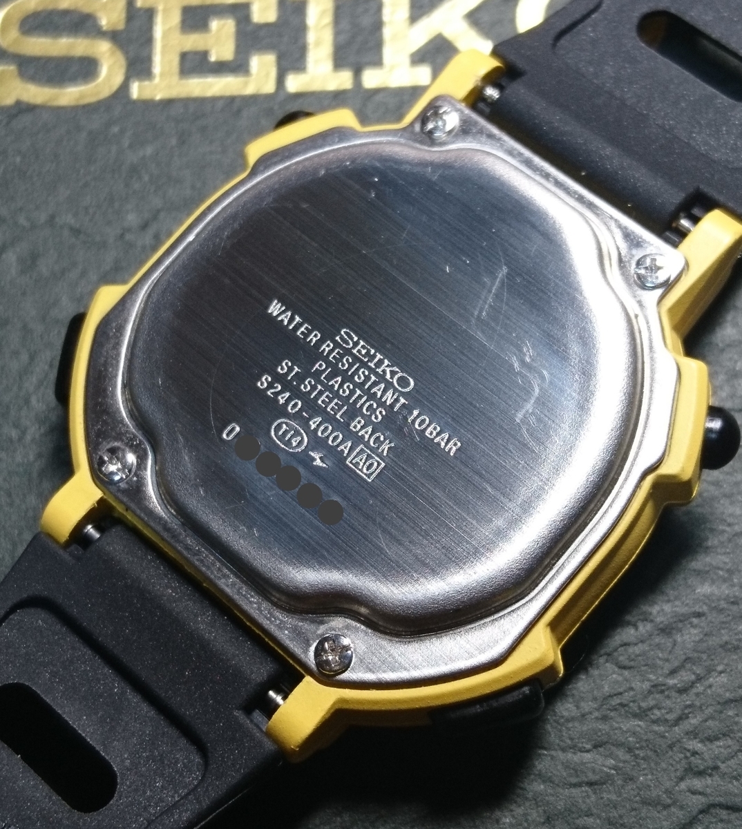 SEIKO S240-400A PULSE METER (SBBQ005) 】グッドルッキングなヘルス
