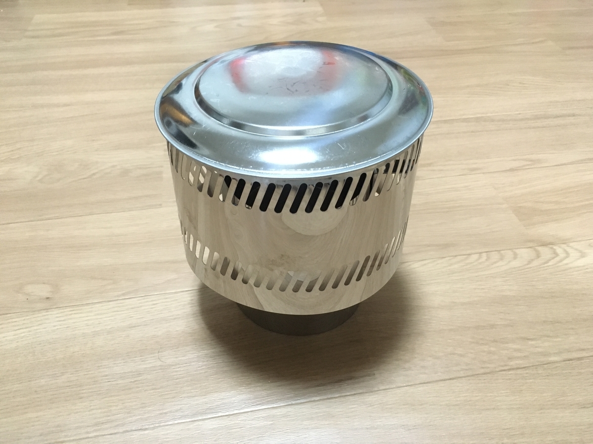 ホンマ製作所 APS-48DX用 ステンレス 丸型トップ 雨の日に初使用