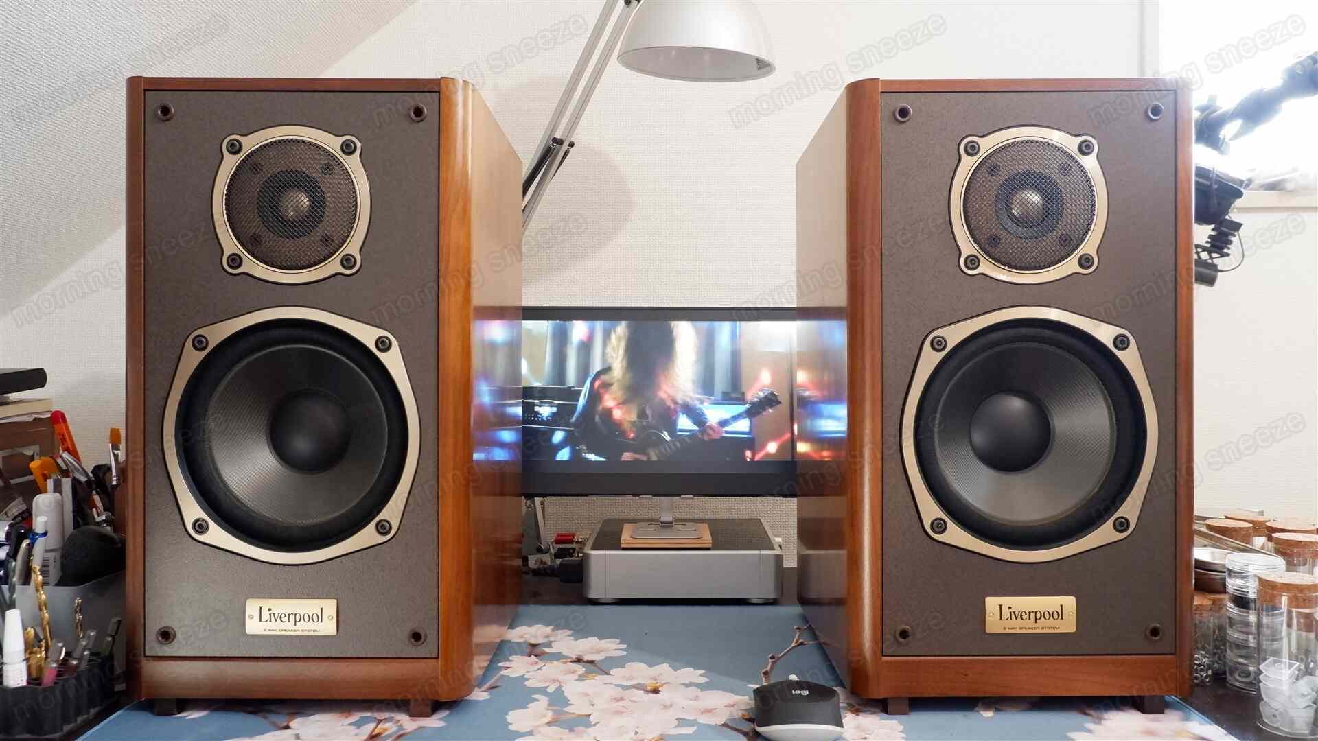 ONKYO⁄オンキョー D-200Ⅱ Liverpool ペア エッジ張り替え品 ONKYO