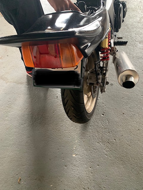 ホンダ CB400SF（NC31）テールカウル交換 脱ヤンキーテール