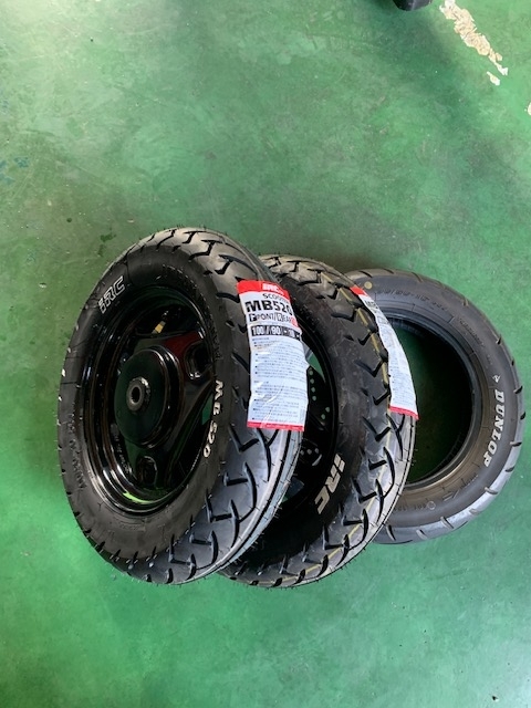 アドレスV125G タイヤ交換 IRC MB520 （走行編）これは