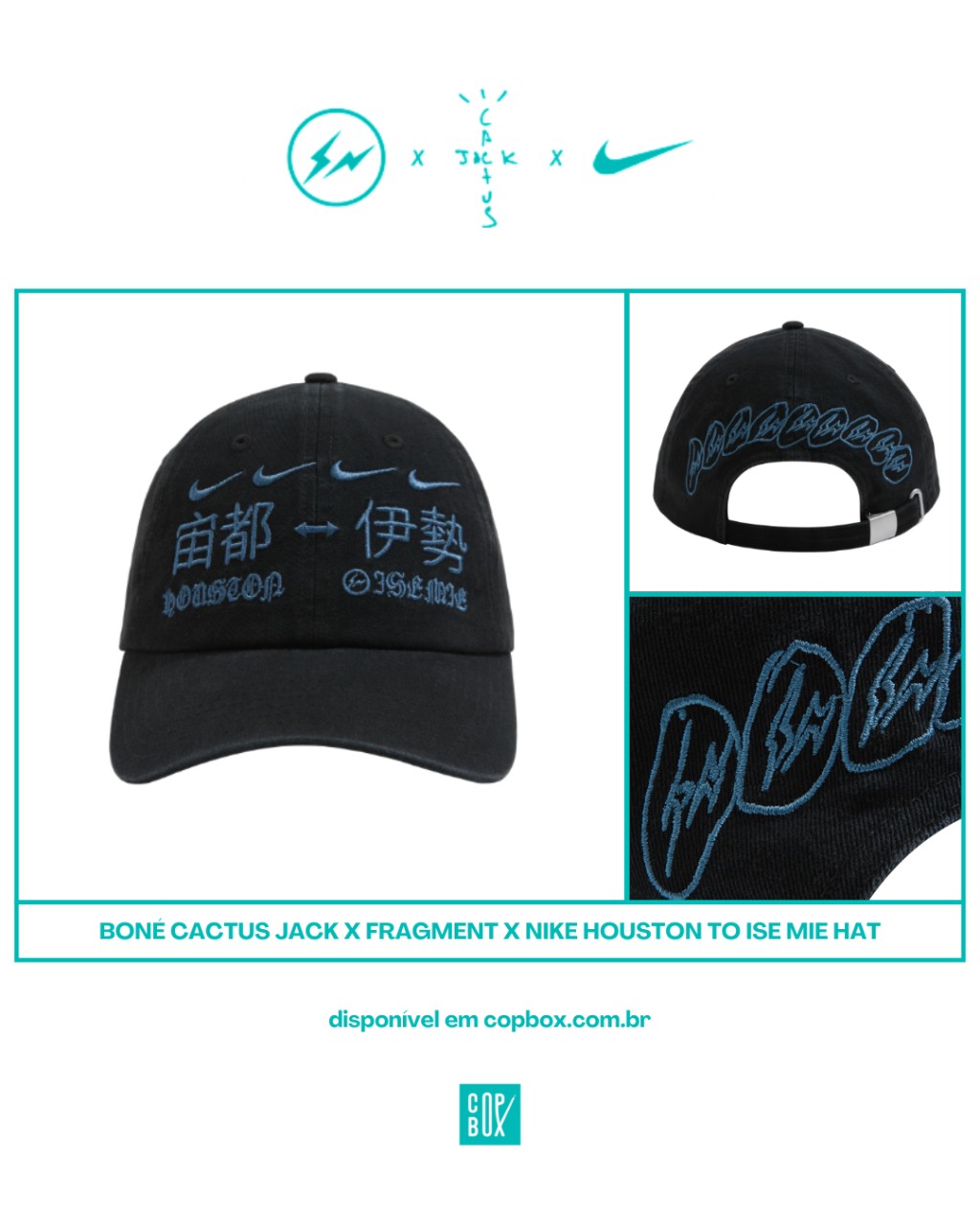 Collab Travis Scott com Fragment Design, Takashi Murakami e Nike
