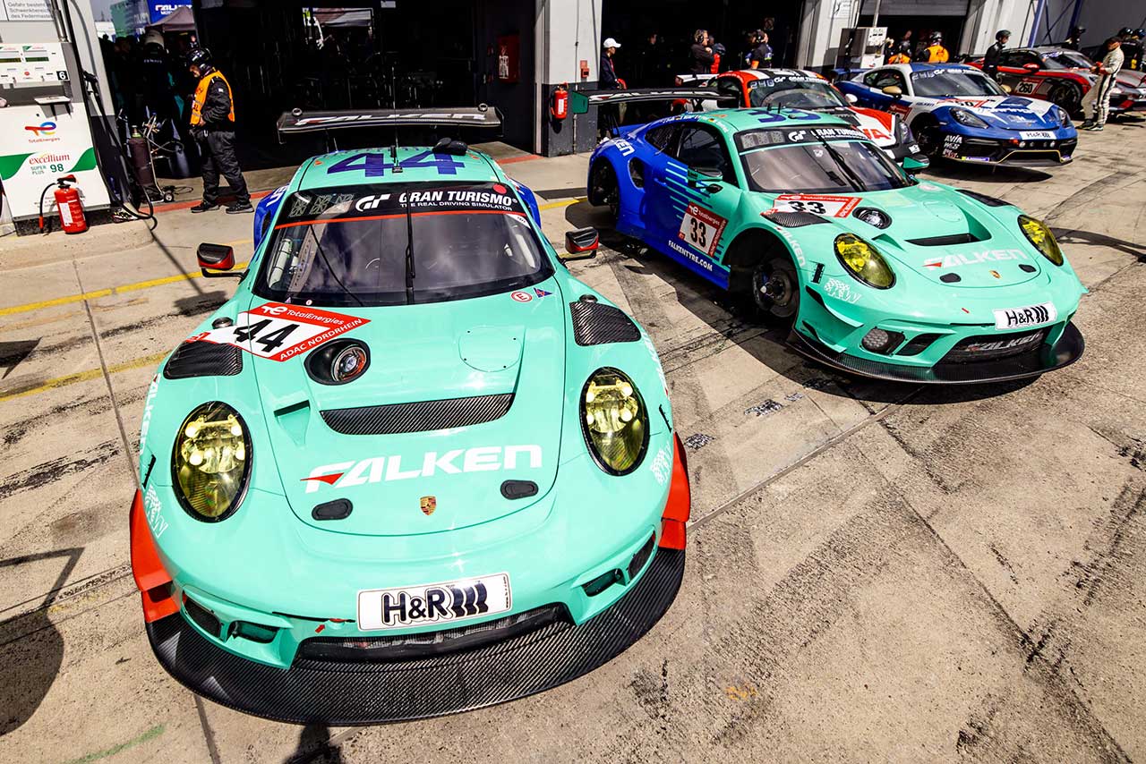 ファルケン・モータースポーツの44号車ポルシェ911 GT3R | autosport web