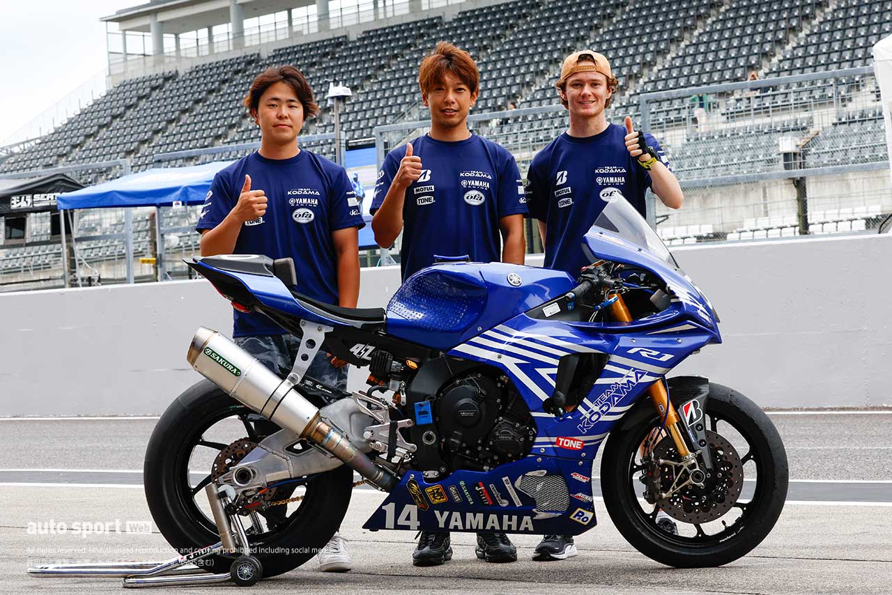 児玉、菅原にオージーライダーのマックスが加入！ 4回目の鈴鹿8耐で