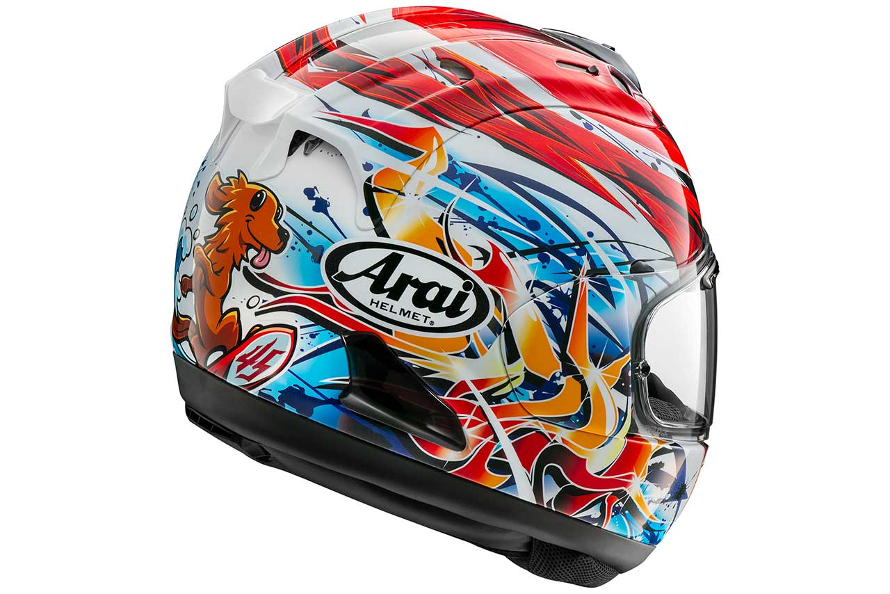 アライヘルメットが発売する小椋藍のレプリカ『RX-7X OGURA（RX-7X