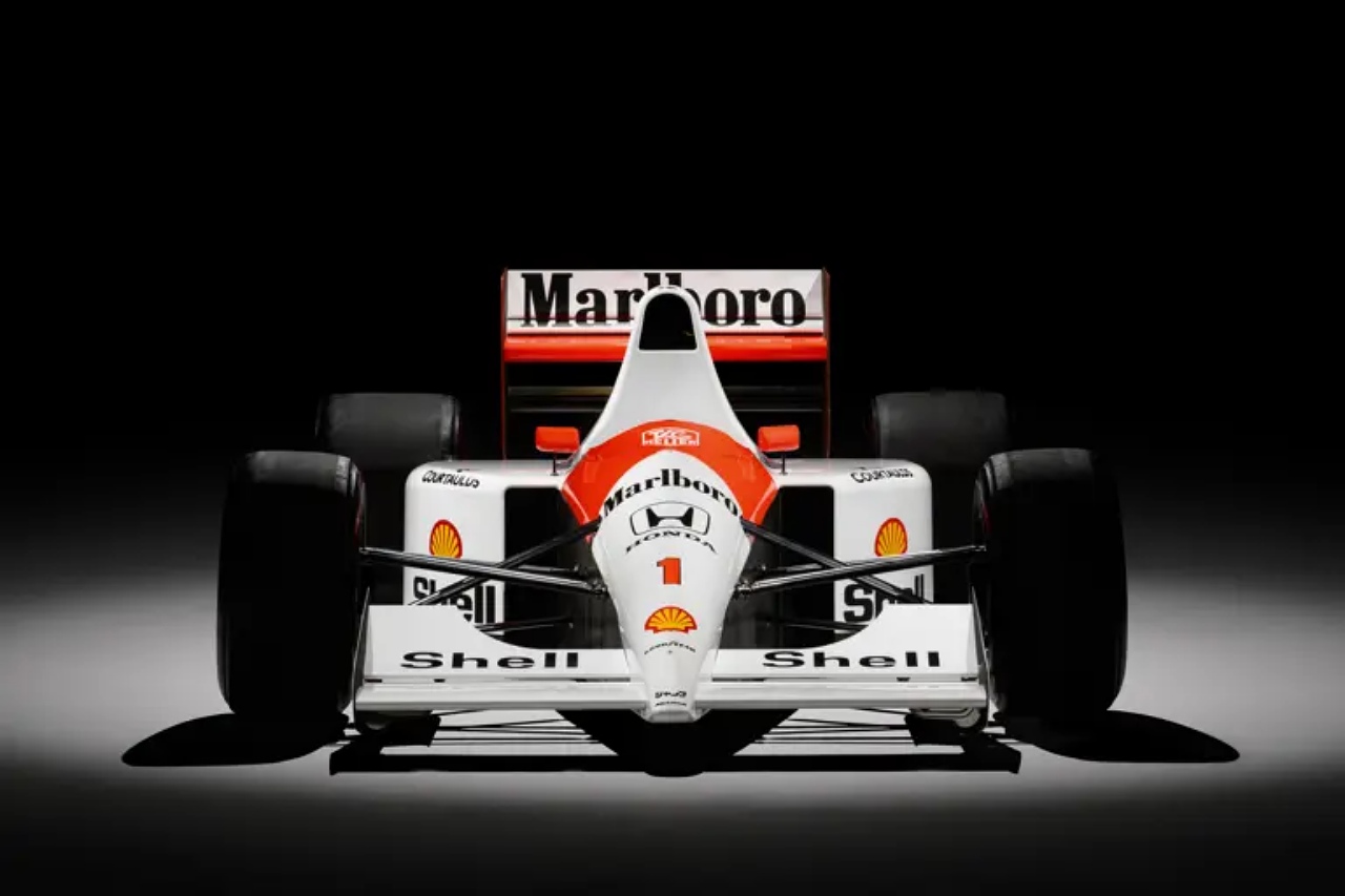 アイルトン・セナ、最初のブラジルGP優勝車『マクラーレンMP4／6