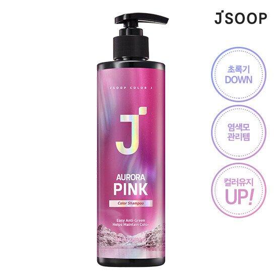 JSOOP カラーJオーロラ補色シャンプー ピンク380ml | OLIVE YOUNG Global