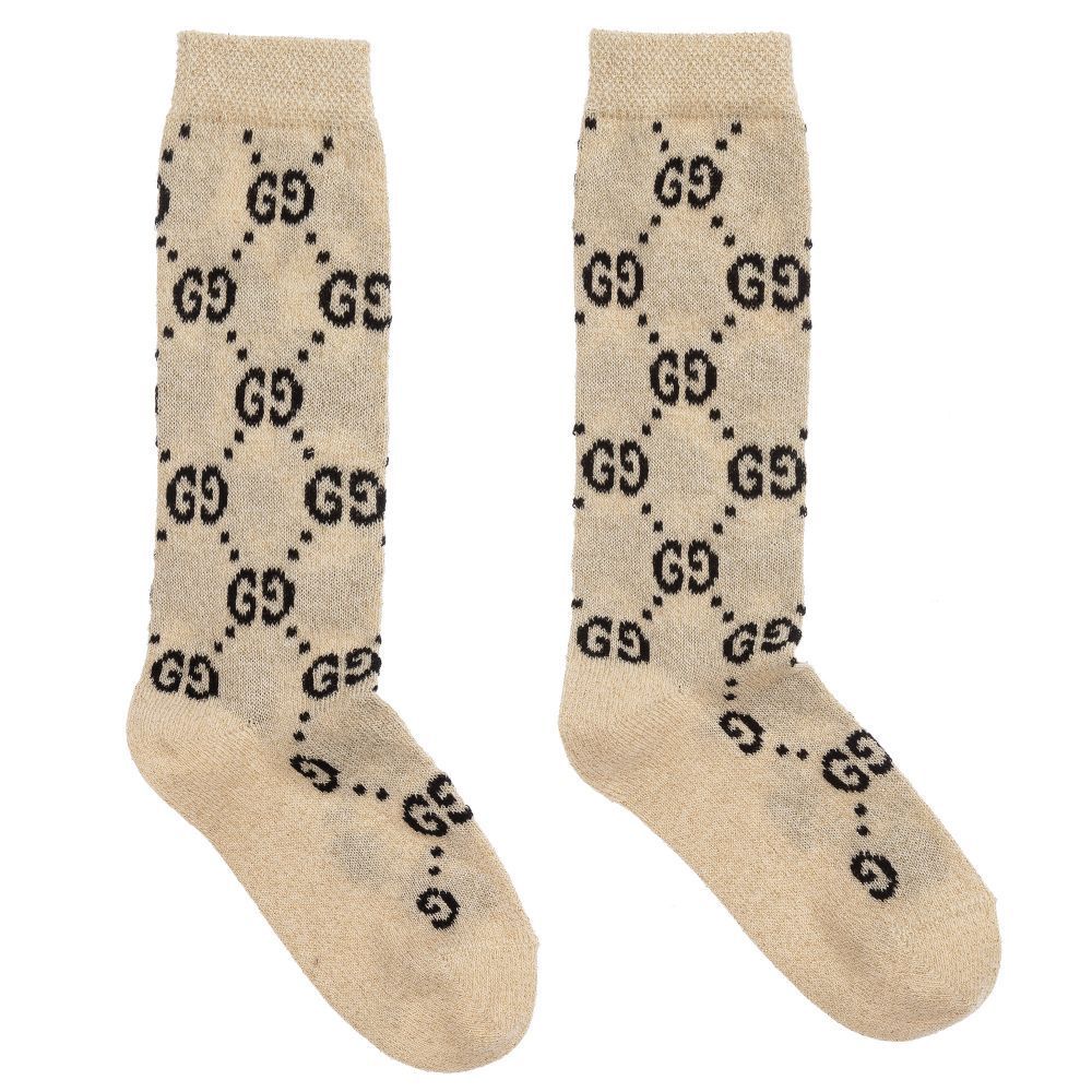 口コミ・レビュー｜GUCCI* GG ラメ ロゴ ソックス 送料関税込 (GUCCI