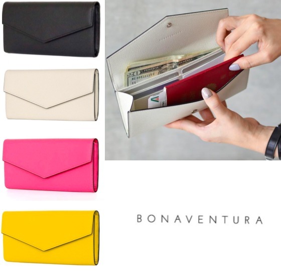 BONAVENTURA Noblessa Envelope Wallet 長財布 3色 (BONAVENTURA/長