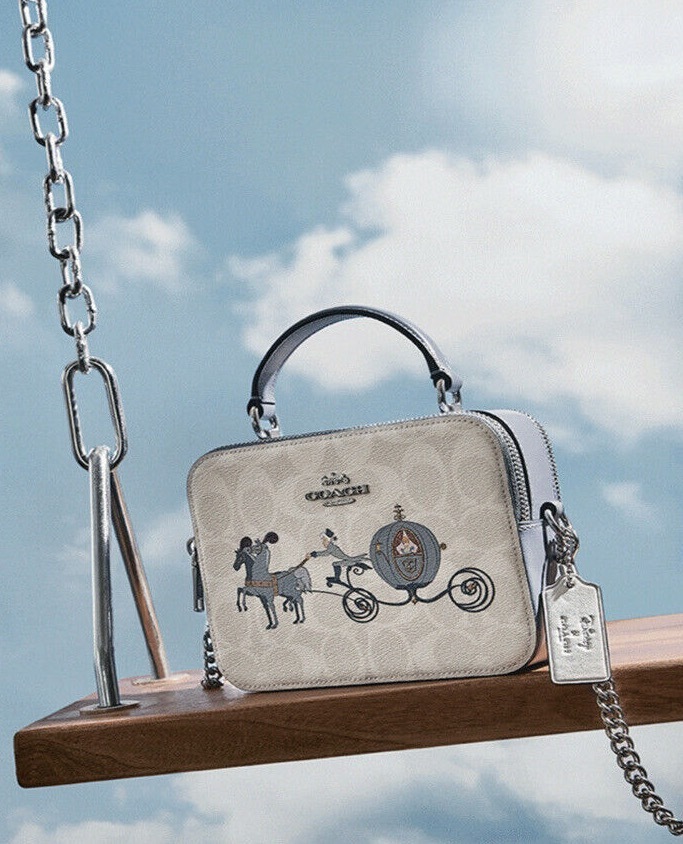 Coach&Disneyコラボ☆シンデレラボックス2wayクロスボディバッグ