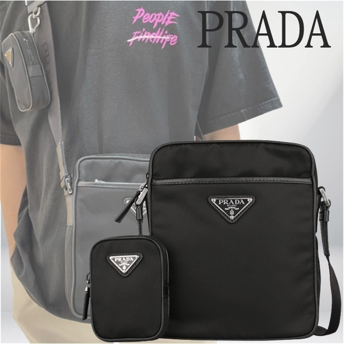 ♢PRADA♢メンズ ショルダーバッグ☆正規品・関税込☆ (PRADA