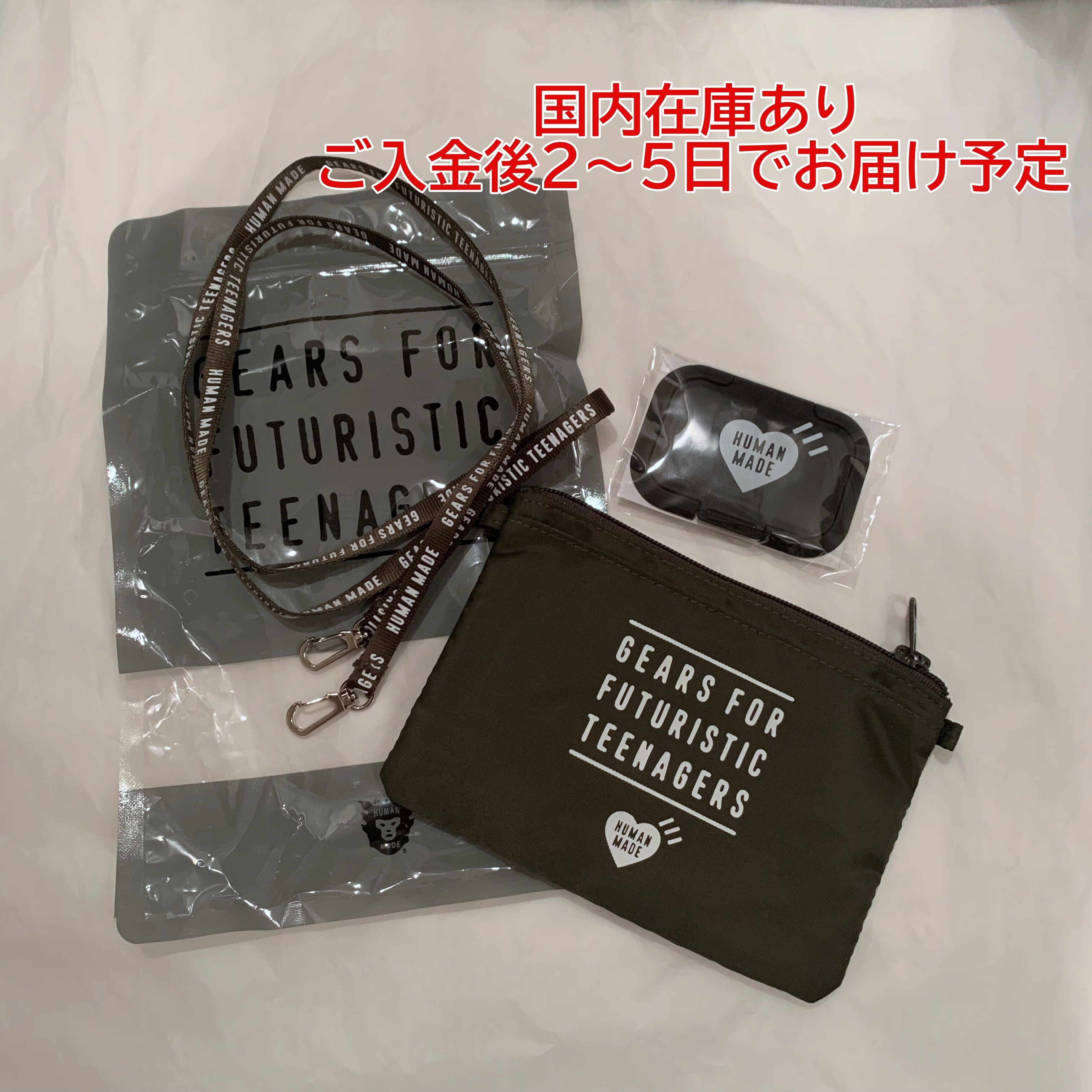 HUMAN MADE☆ウェットティッシュバッグ (HUMAN MADE/バッグ・カバン