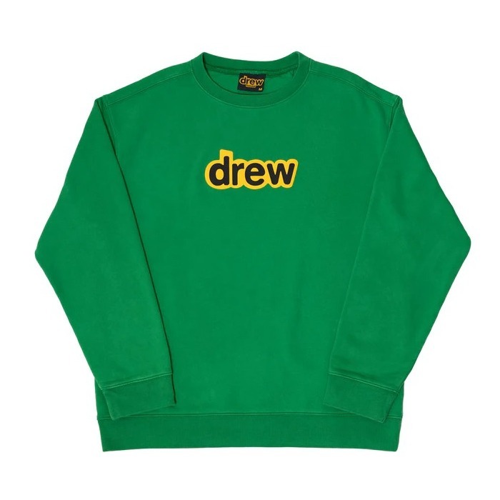 drew house secret crewneck green ドリューハウス トレーナー (drew