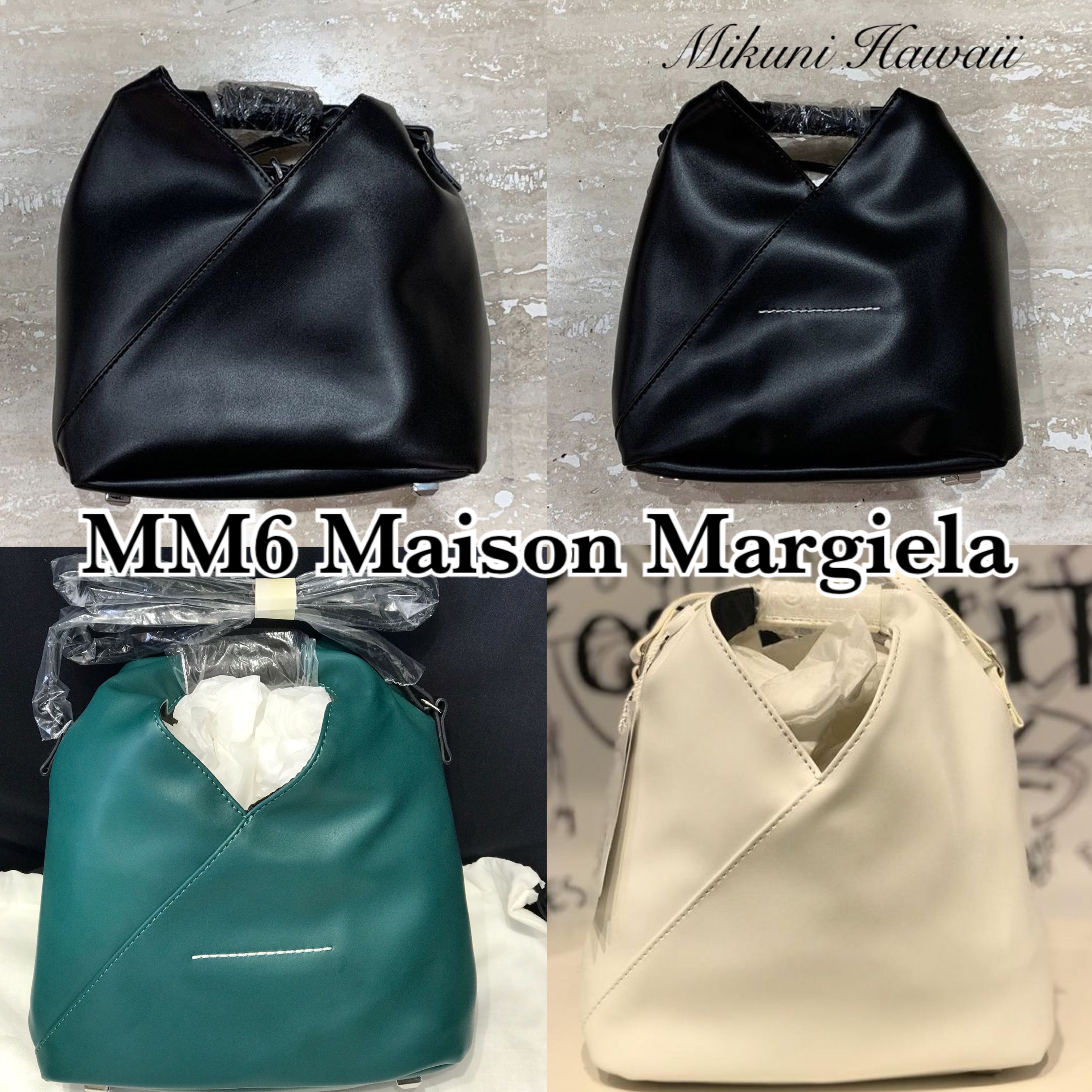 直営店 『MM6』トップハンドルハンドバッグJapaneseクロスボディ (MM6