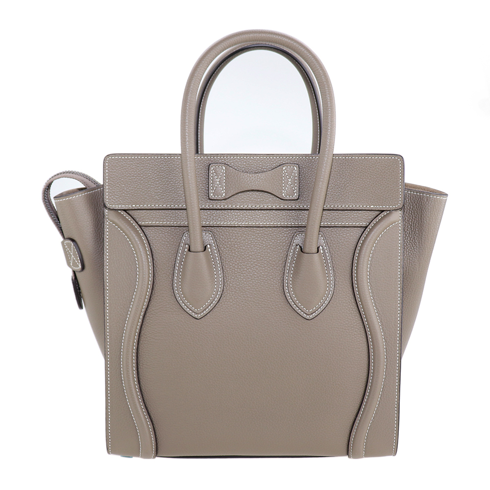CELINE ラゲージ マイクロ トートバッグ セリーヌ ハンドバッグ