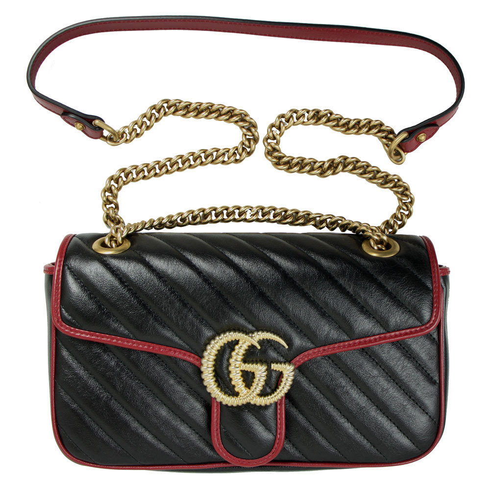 グッチ チェーンショルダーバッグ GGマーモント 443497 (GUCCI