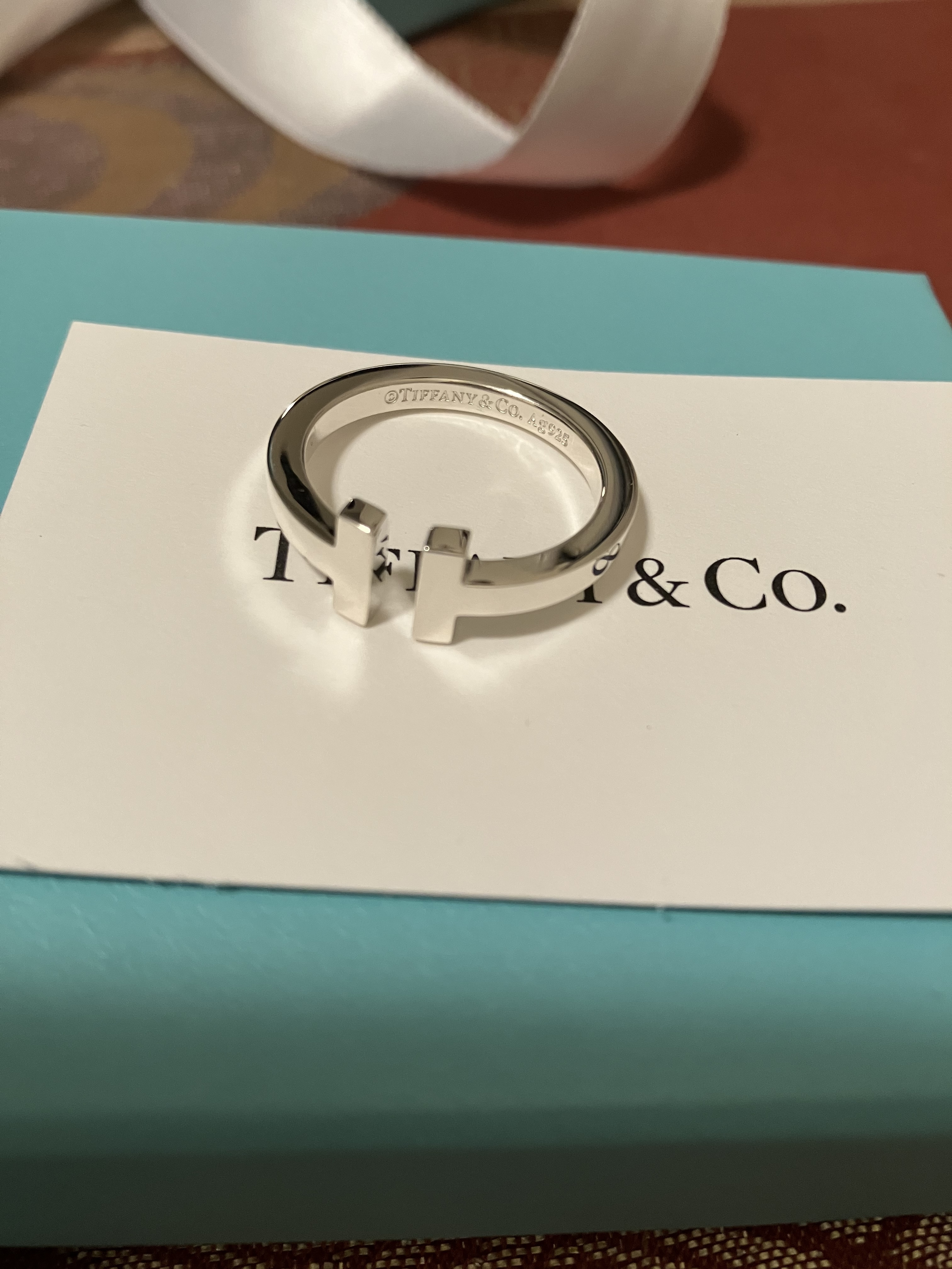 レア☆Tiffany & Co☆人気のティファニーリング ペアもおしゃれ
