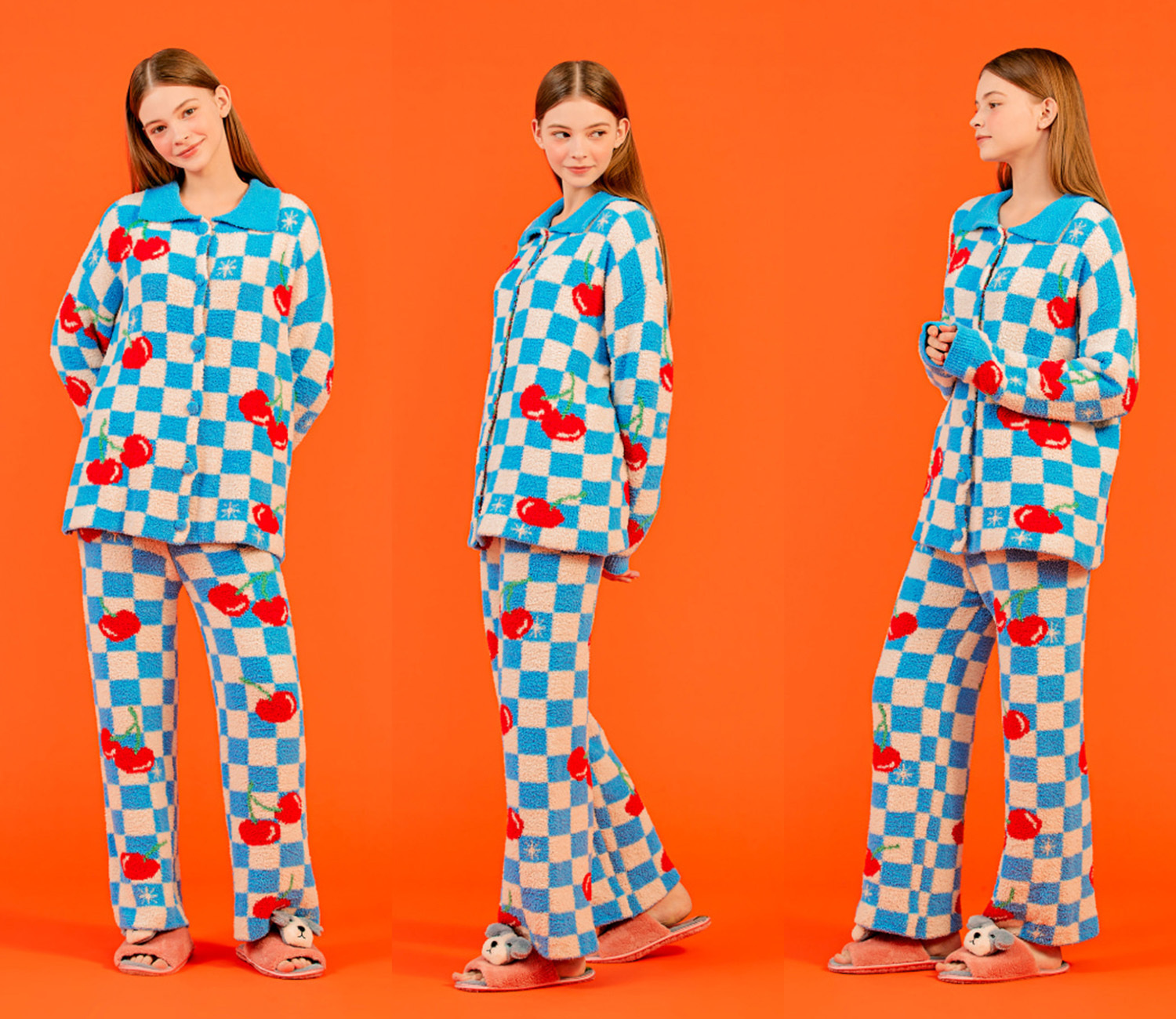 Wiggle Wiggle】Pajama Set Long ver [3Type] (wiggle wiggle/ルーム