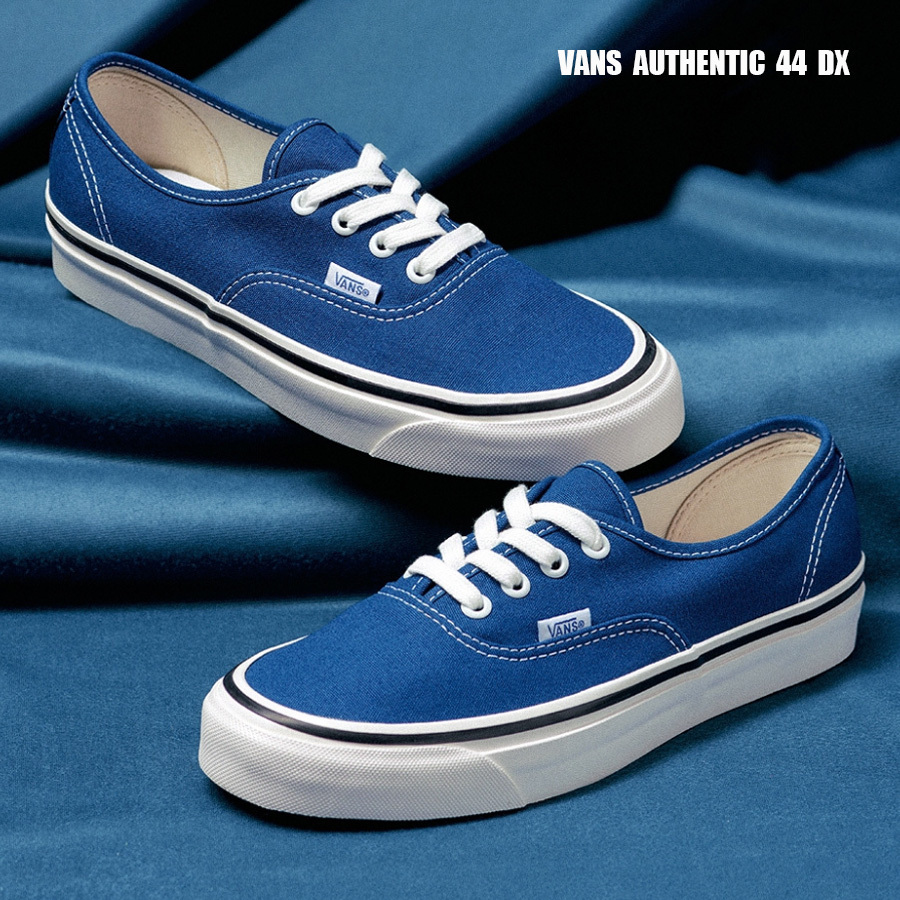 VANS☆ANAHEIM FACTORY AUTHENTIC 44 DX☆兼用☆OG BLUE (VANS