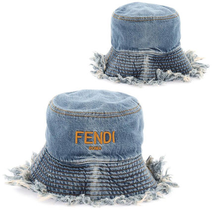 バケットハット デニム FENDI(フェンディ) メンズ - ブランド通販のBUYMA