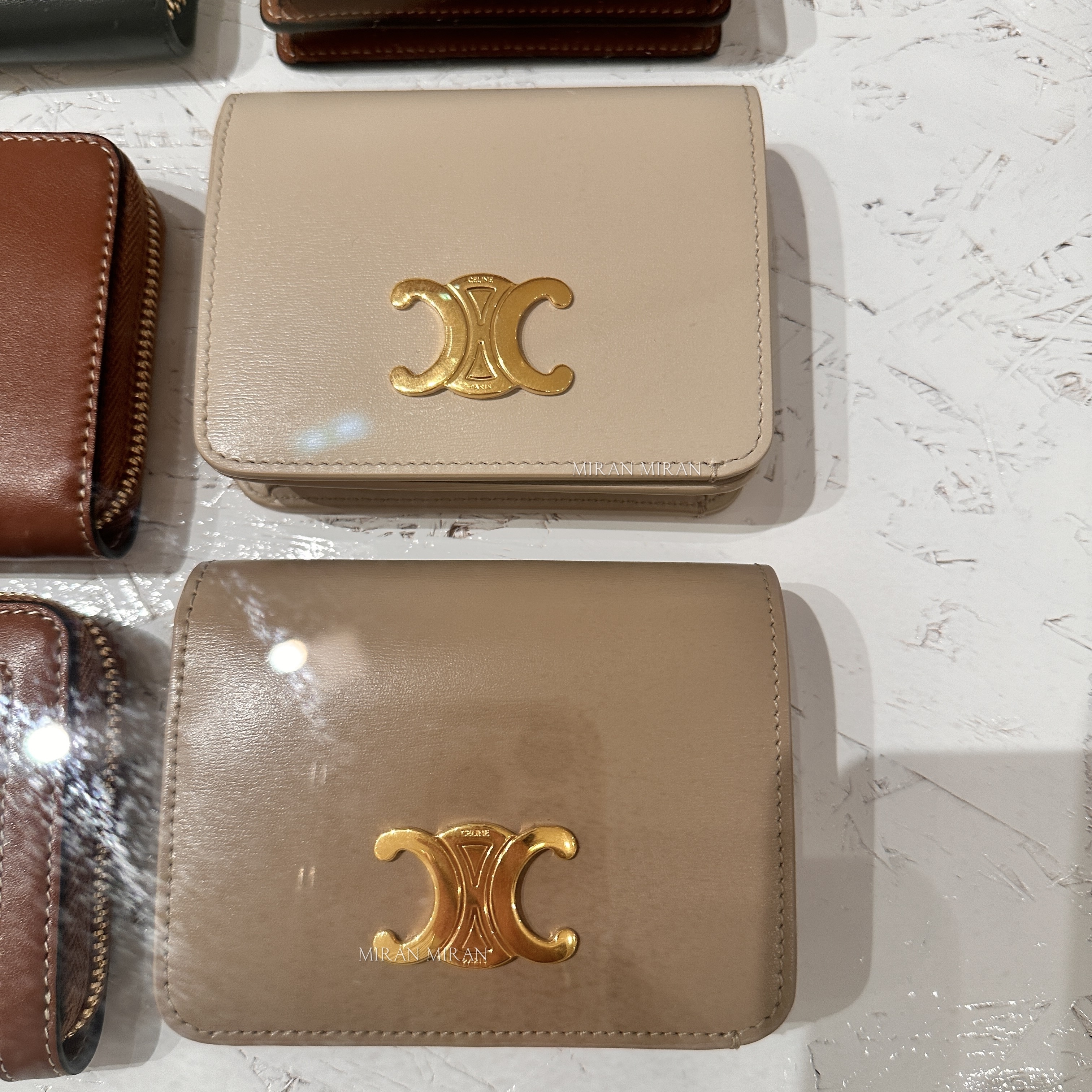 CELINE】コンパクトウォレット トリオンフ ウォレット (CELINE