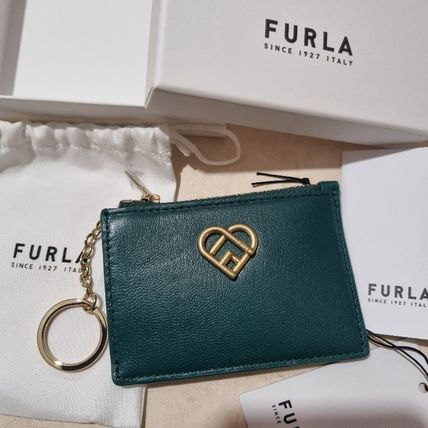 緑 FURLA(フルラ) カードケース・名刺入れ(レディース) - ブランド通販