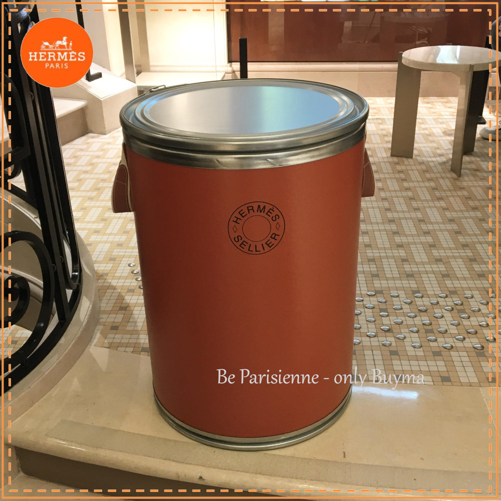 HERMES サドルボックス 馬具缶 収納ケース スタイリッシュ (HERMES